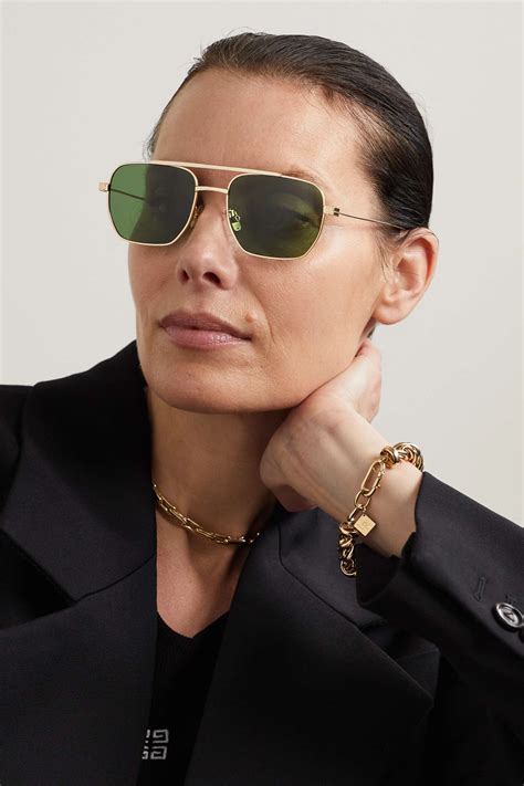 givenchy gold sunglasses|Givenchy 55mm oversized sunglasses.